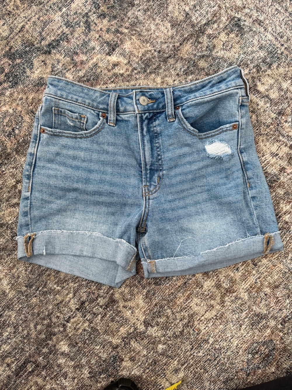 Old Navy High Rise OG Straight Secret Smooth Pockets Size 4
